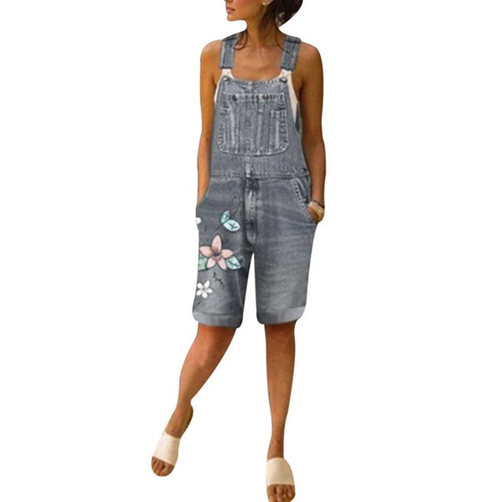 Imprimer une salopette en jean sur une salopette et un short slim