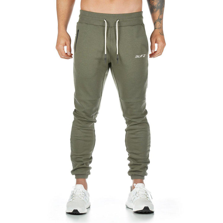 Pantalon de Fitness décontracté pour hommes, nouveau Style, pantalon de sport à fermeture éclair