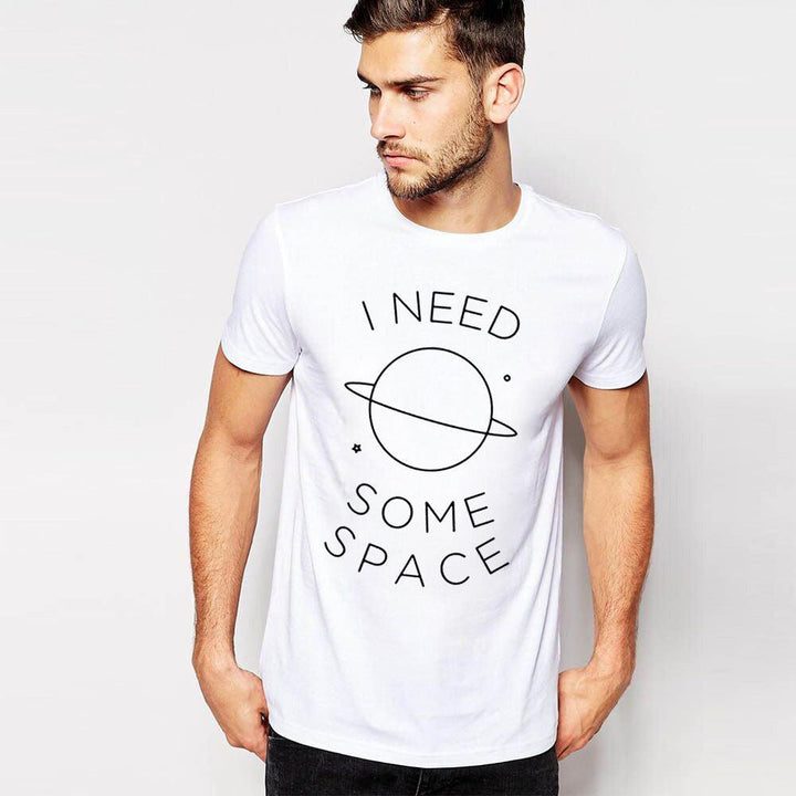 I NEED SOME SPACE Letter T-Shirt