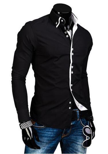 Slim Fit Button Collar Shirts