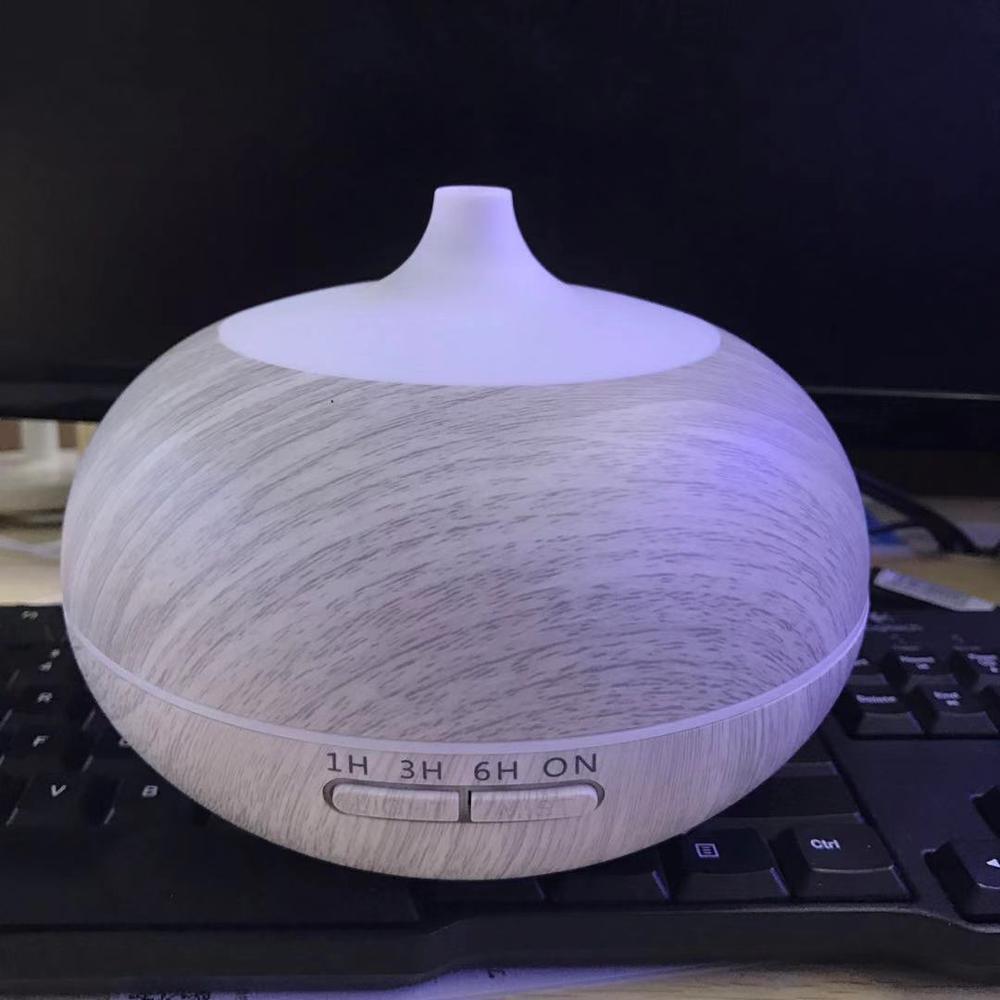 Ultrasonic Wood Grain Aroma Diffuser Luftfugter