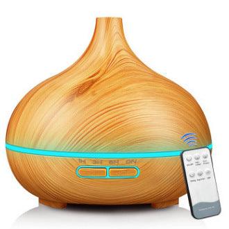 Ultrasonic Wood Grain Aroma Diffuser Luftfugter