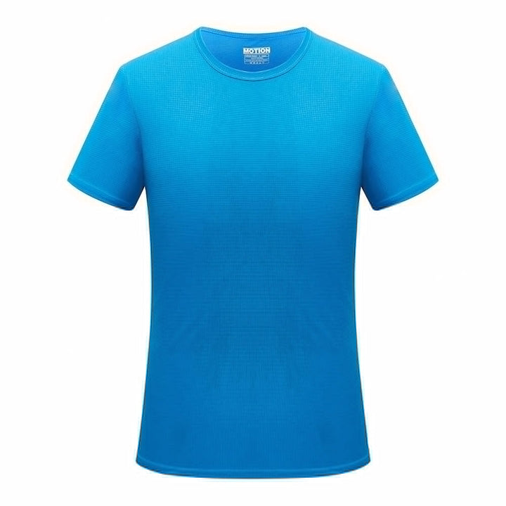 Mænd Quick Dry T-shirt Running Slim Fit Top Tees Solide skjorter