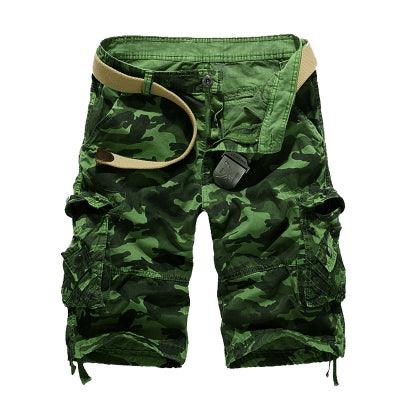 Men's  Summer Loose Camouflage Cargo Shorts