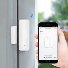 Smart WIFI Door Magnetic Alarm Detector Independent Magnetic Sensor Smart Life Compatible With Google Home Pratical