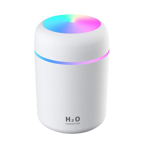 Portable USB Air Humidifier 300ml |Ultrasonic Aroma Essential Oil Diffuser For Car or Home