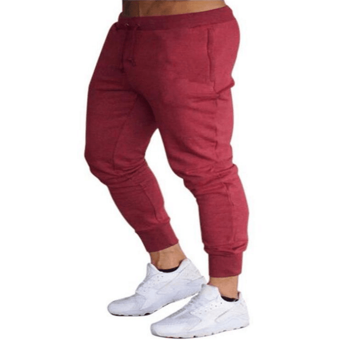 Jogging Pants Men Sport Sweatpants Running Pants GYM Pants Men Joggers Cotton Slim Fit Pants Bodybuilding Trouser