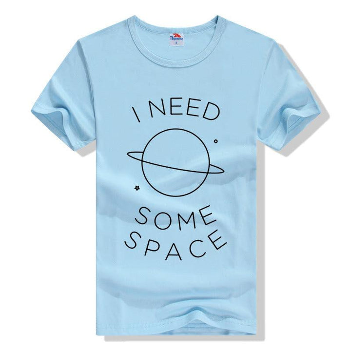 I NEED SOME SPACE Letter T-Shirt