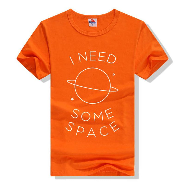 I NEED SOME SPACE Letter T-Shirt