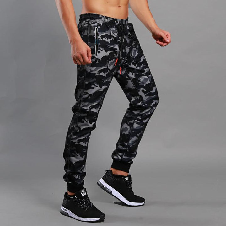 Herre Slim Fit Camouflage Harem Cargo Bukser