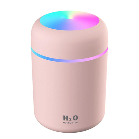 Portable USB Air Humidifier 300ml |Ultrasonic Aroma Essential Oil Diffuser For Car or Home