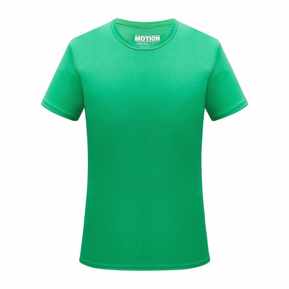 Mænd Quick Dry T-shirt Running Slim Fit Top Tees Solide skjorter