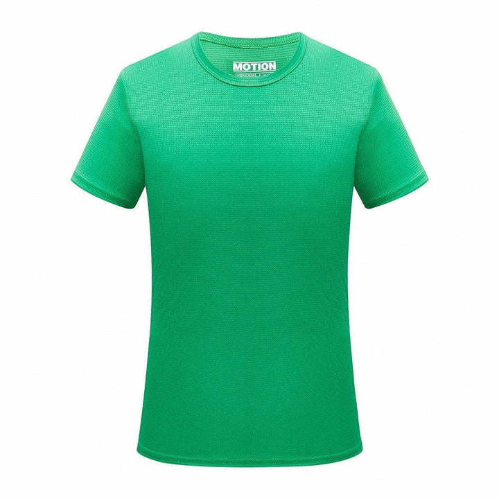 Mænd Quick Dry T-shirt Running Slim Fit Top Tees Solide skjorter