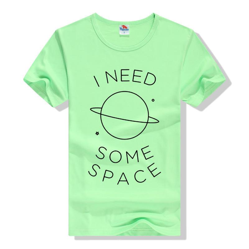 I NEED SOME SPACE Letter T-Shirt