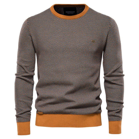 Men's Basic Knitted Sweater Pullover