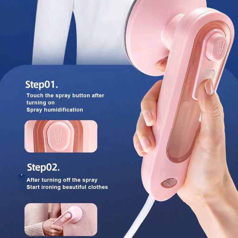 Portable Electric Iron Small Household Electric Iron Household Electric Garment Cleaner Steam Hanging Ironing Machine Steam Iron