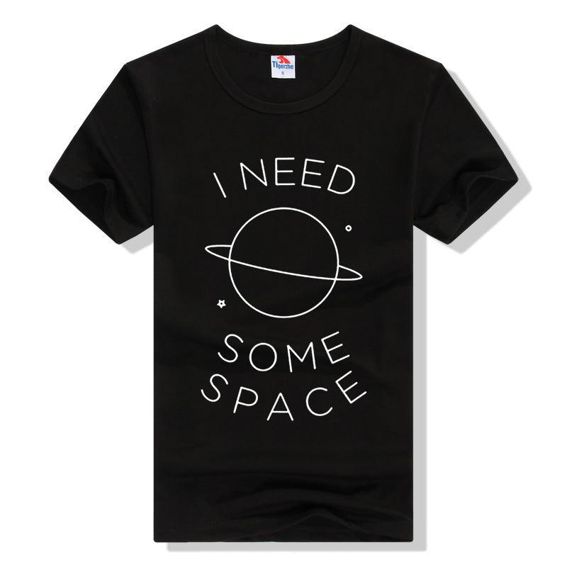 I NEED SOME SPACE Letter T-Shirt