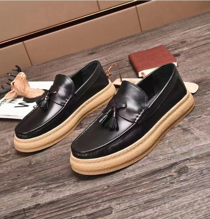 Men's Autumn Leather Business Casual Loafers