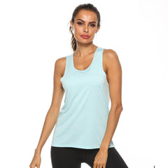 Gym Yoga Shirt For Women,Sleeveless Running Vest Yoga Tank Top,Breathable Jogging Yoga Shirt Women Fitness Workout Top