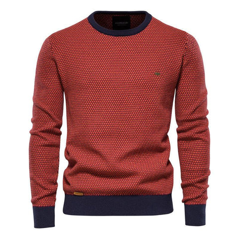 Men's Basic Knitted Sweater Pullover