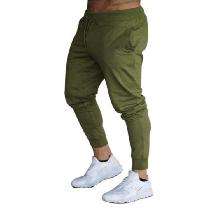 Jogging Pants Men Sport Sweatpants Running Pants GYM Pants Men Joggers Cotton Slim Fit Pants Bodybuilding Trouser