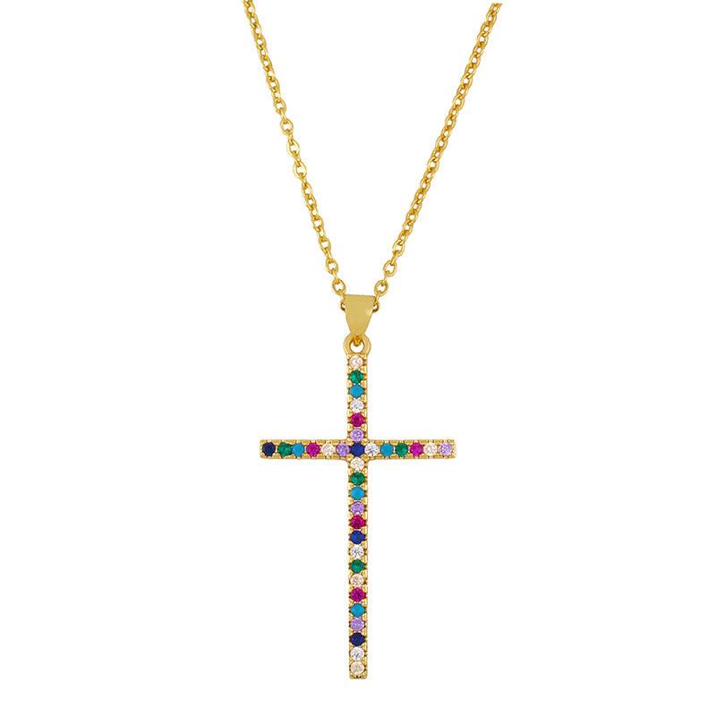 Cross Pendant Necklace Creative Personality