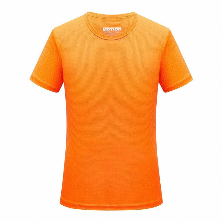 Mænd Quick Dry T-shirt Running Slim Fit Top Tees Solide skjorter