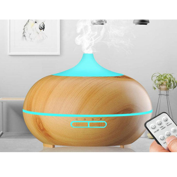 Ultrasonic Wood Grain Aroma Diffuser Luftfugter