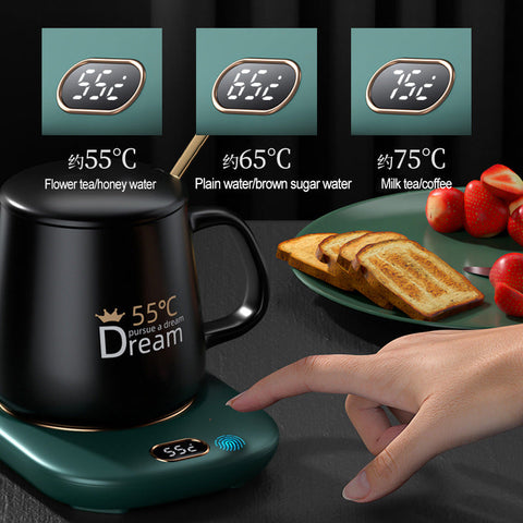 Smart Coffee Mug Cup Warmer Heating Coasters Usb Charging