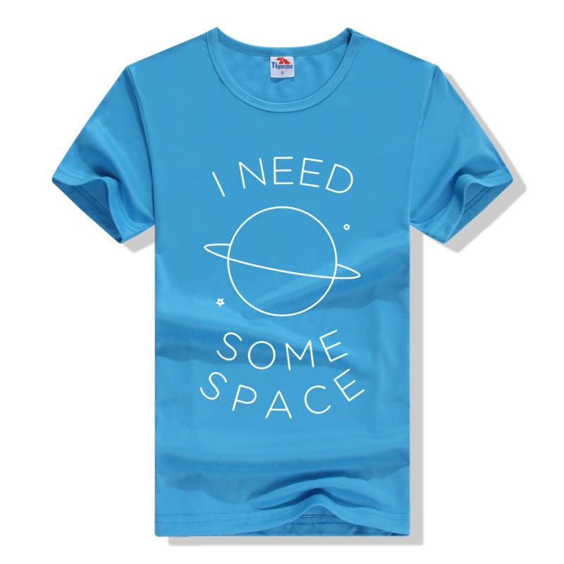 I NEED SOME SPACE Letter T-Shirt