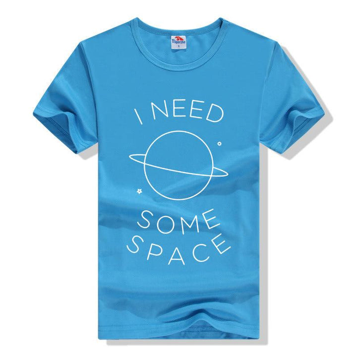 I NEED SOME SPACE Letter T-Shirt