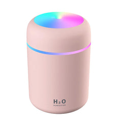 Portable USB Air Humidifier 300ml |Ultrasonic Aroma Essential Oil Diffuser For Car or Home