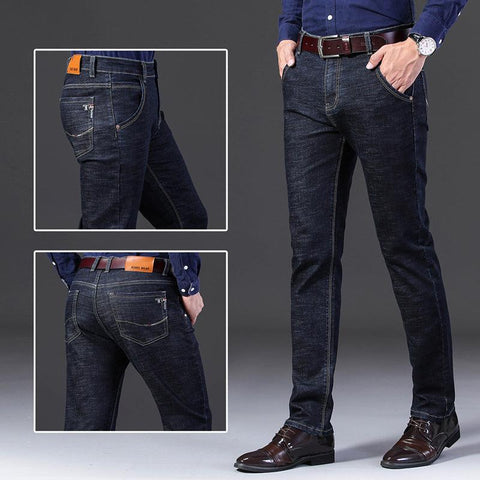 Jeans Men's Slim Fit Classic Denim Jeans