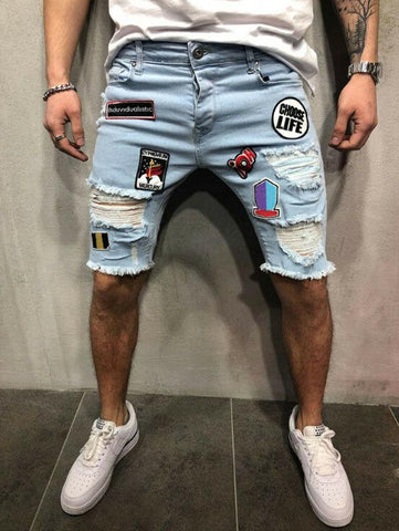 Men's Summer Denim Shorts