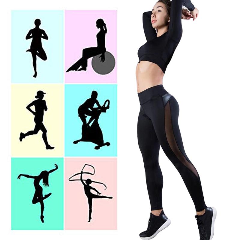 Training Tights Women Yoga Leggings Sport Fitness Gym Leggings Yoga Clothing Gym Tights Women Black Yoga Pants