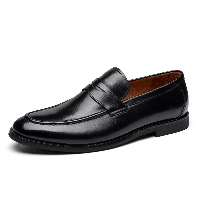 Mocassins en cuir d'affaires pour hommes