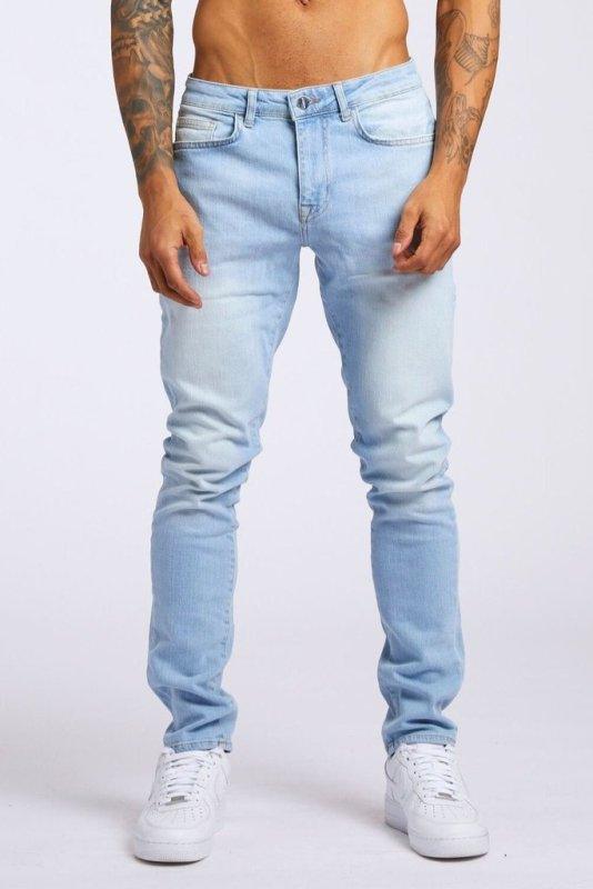 Mænds slim fit jeans med lige ben