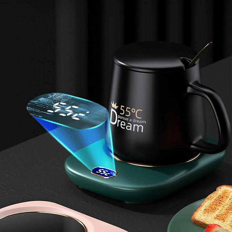 Smart Coffee Mug Cup Warmer Heating Coasters Usb Charging