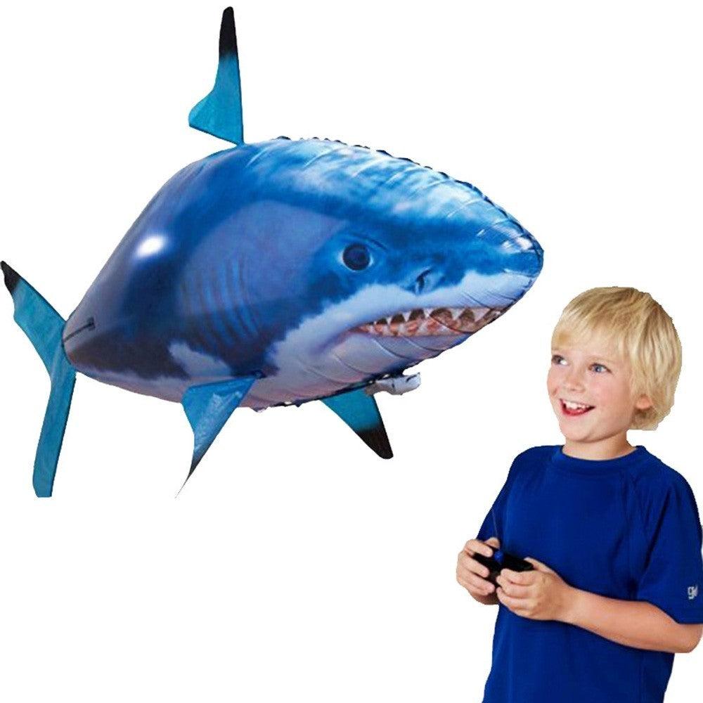 Remote Control Shark Toys Air Swimming Fish RC Animal Toy Infrared RC Fly Air Balloons Clown Fish Toy Gifts Party Decoration