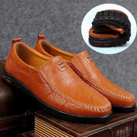 Italian Leather Moccasins