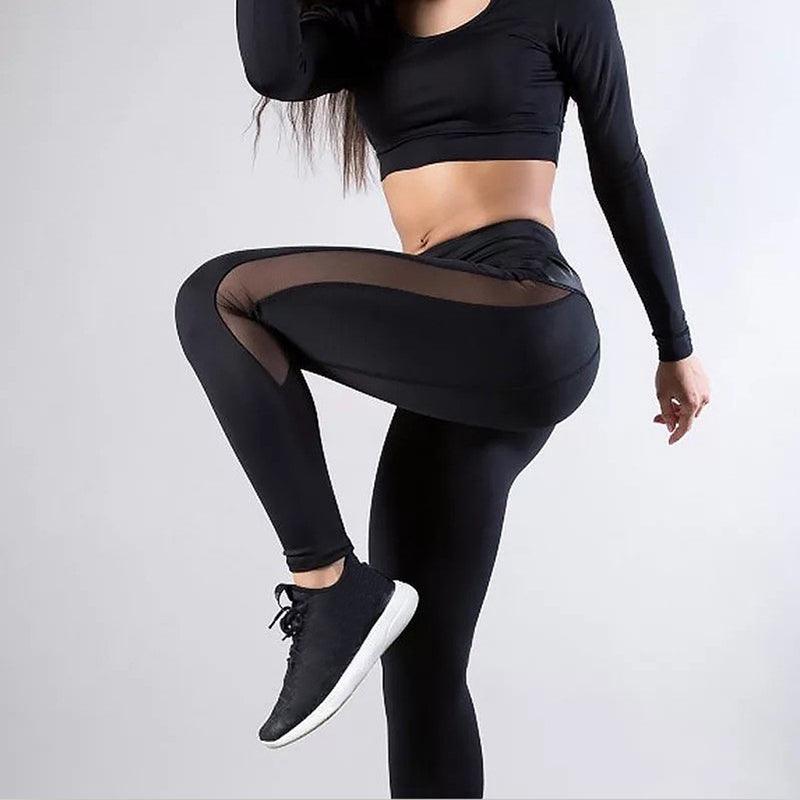 Training Tights Women Yoga Leggings Sport Fitness Gym Leggings Yoga Clothing Gym Tights Women Black Yoga Pants