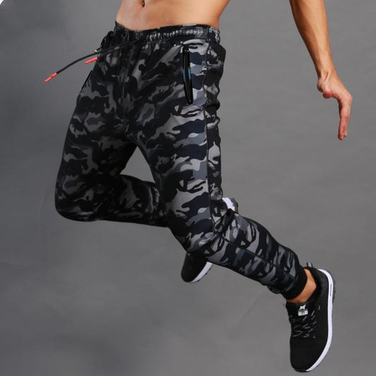 Men's Slim Fit Camouflage Harem Cargo Pants