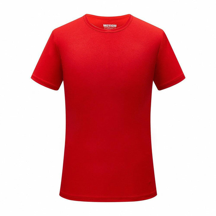 Mænd Quick Dry T-shirt Running Slim Fit Top Tees Solide skjorter