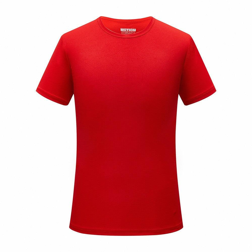 Mænd Quick Dry T-shirt Running Slim Fit Top Tees Solide skjorter