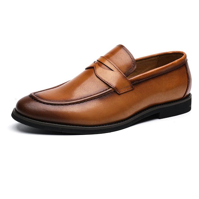 Mocassins en cuir d'affaires pour hommes