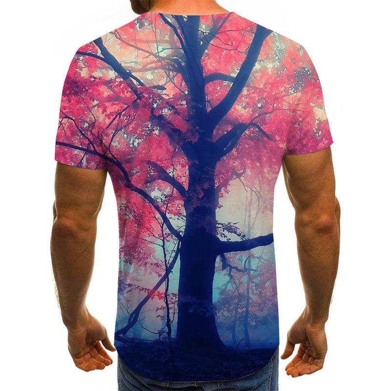 T-shirt graphique 3D pour hommes