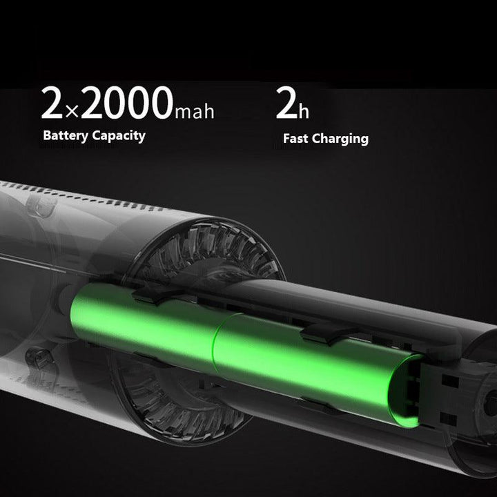 Håndholdt højeffekt 120W kablet/trådløs bilstøvsuger