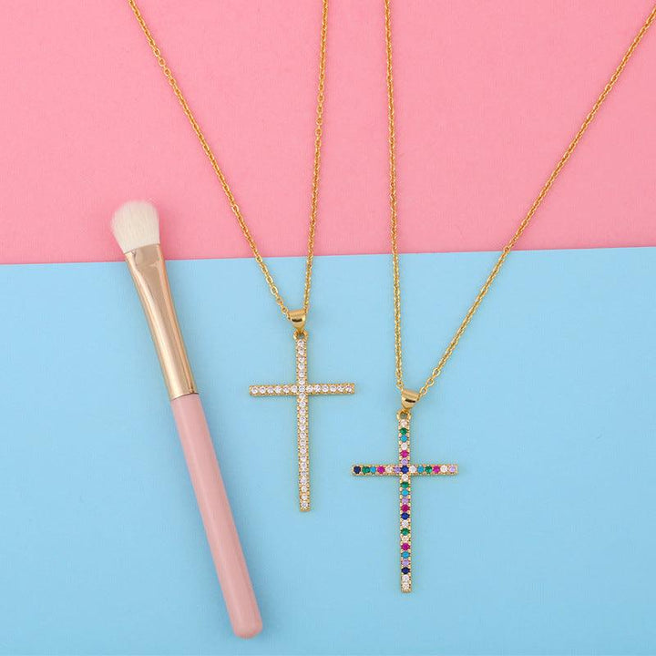 Cross Pendant Necklace Creative Personality