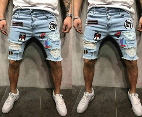 Men's Summer Denim Shorts