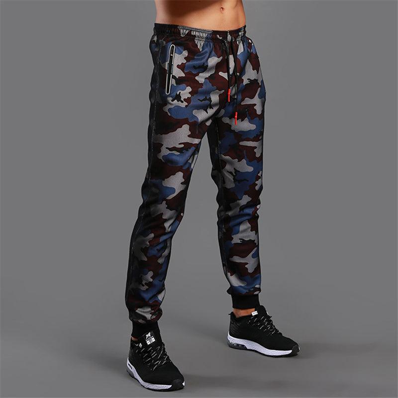 Herre Slim Fit Camouflage Harem Cargo Bukser